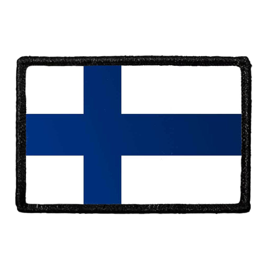 Finland Flag - Color - Removable Patch