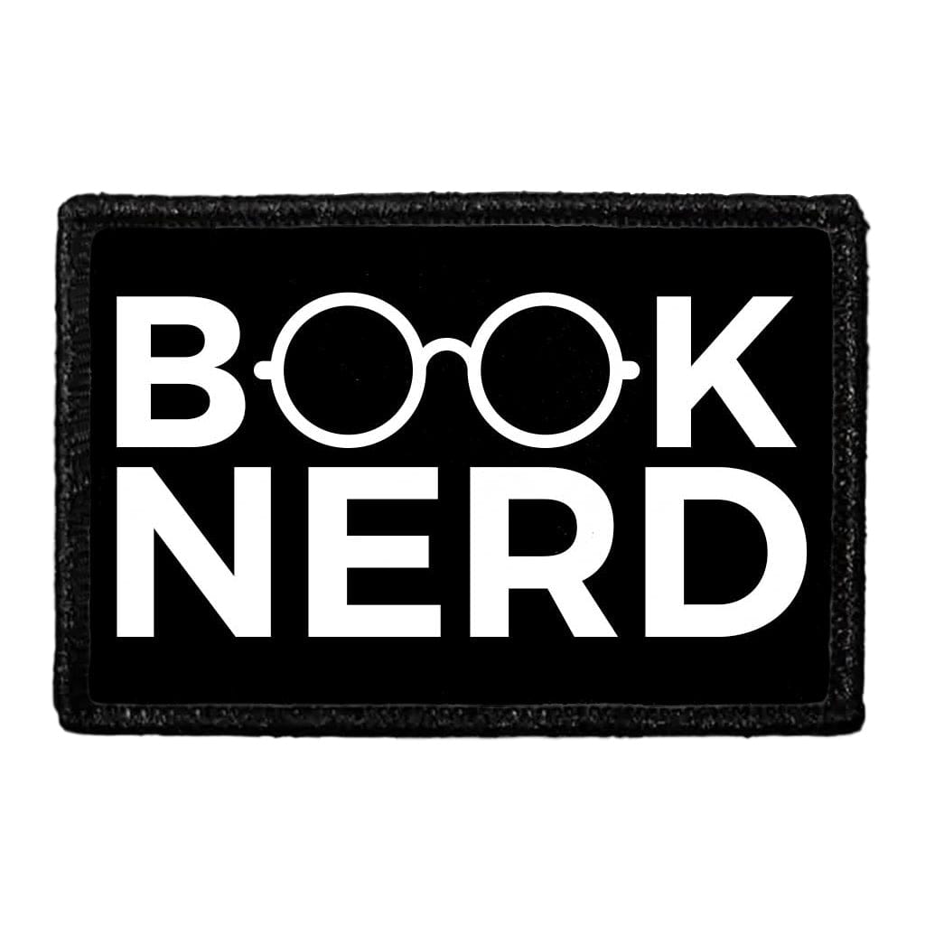 Book Nerd - Removable Patch