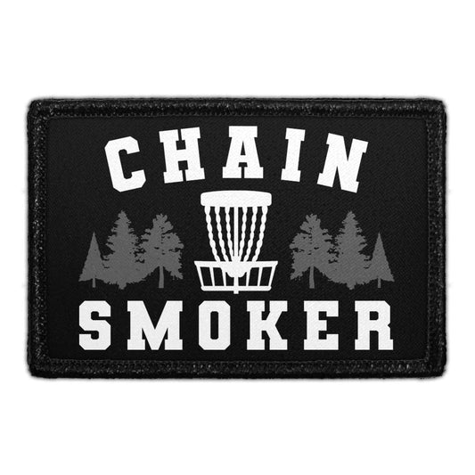 Chain Smoker - Disc Golf - Removable Patch