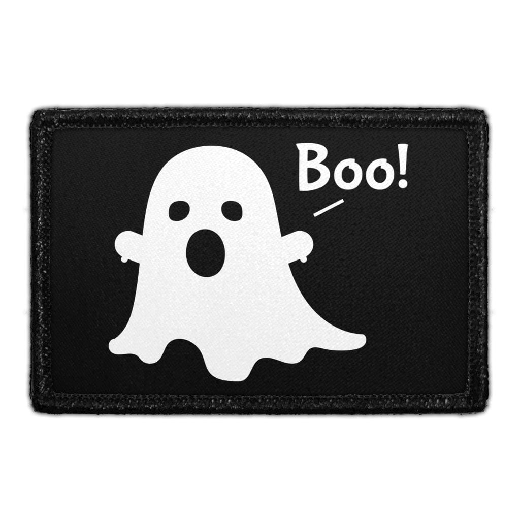 Boo - Thumbs Down - Removable Patch