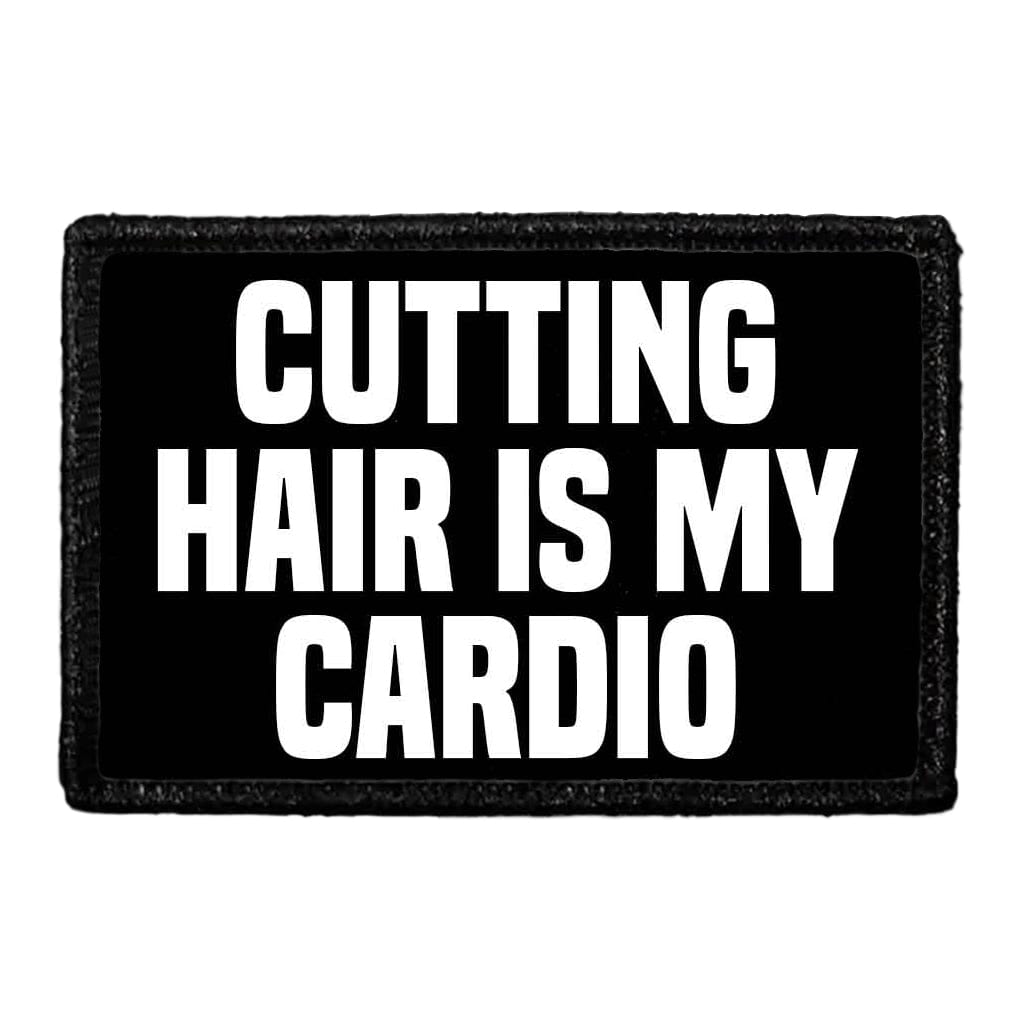 Cutting Is My Cardio - Removable Patch