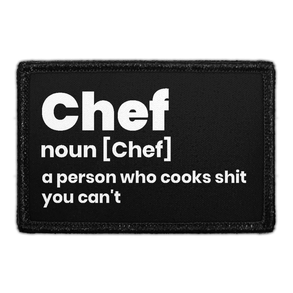 Chef Description - Removable Patch