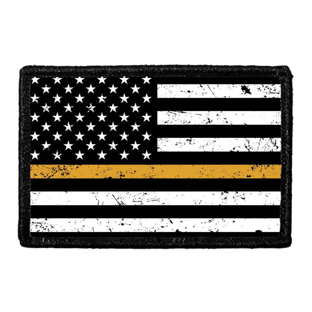 Flag Patch - Dispatch - Distressed - Removable Patch