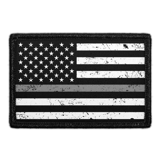 Flag Patch - Corrections - Distressed - Removable Patch