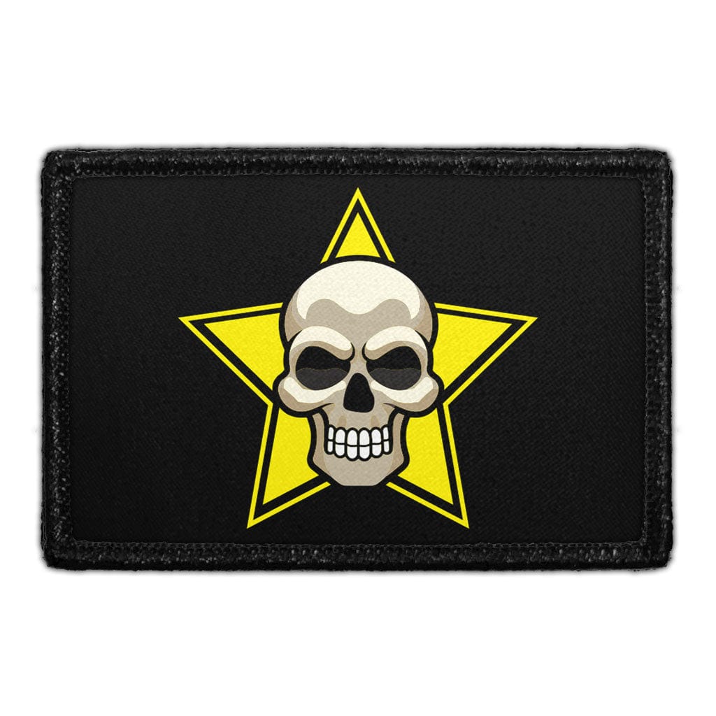 Cartoon Skull - Removable Patch