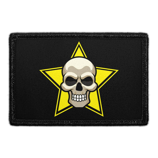 Cartoon Skull - Removable Patch