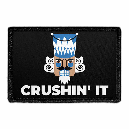 CRUSHIN' IT - Nutcracker - Removable Patch