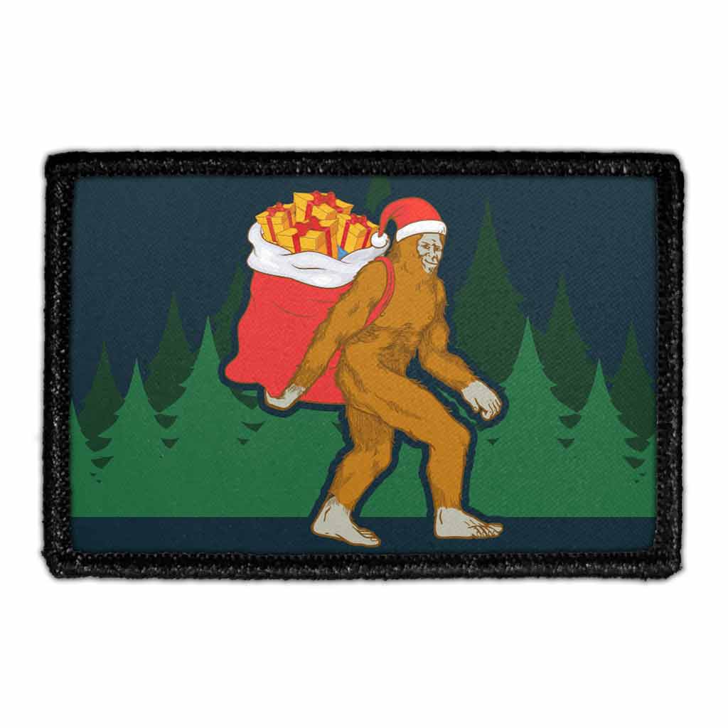 Bigfoot Santa - Removable Patch