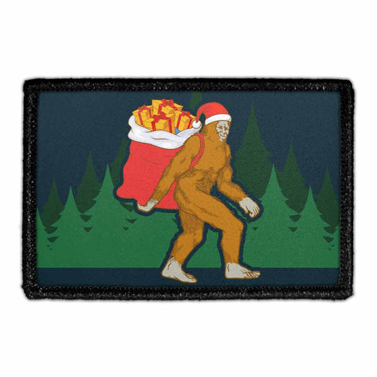 Bigfoot Santa - Removable Patch