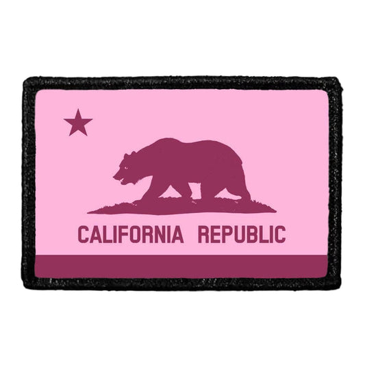 California State Flag - Pink - Patch