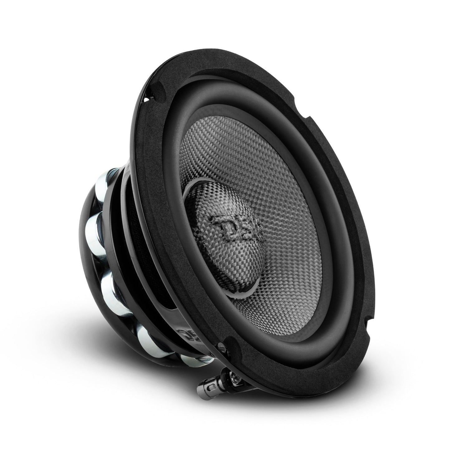 PRO 6.5" Neodymium Carbon Fiber Water resistant Cone Mid-Bass Loudspeaker 250 Watts Rms 4-Ohm