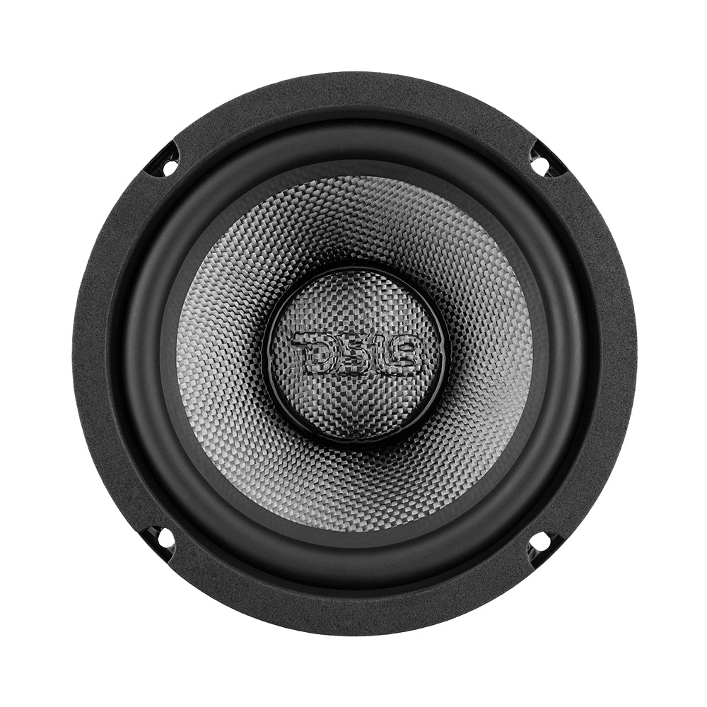 PRO 6.5" Neodymium Carbon Fiber Water resistant Cone Mid-Bass Loudspeaker 250 Watts Rms 4-Ohm