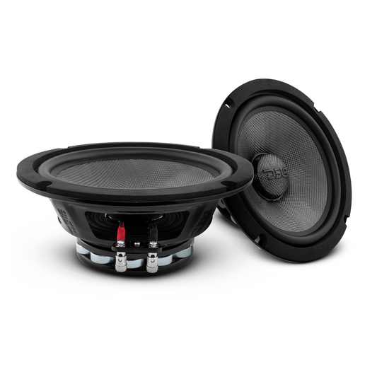 PRO 8" Neodymium Carbon Fiber Water resistant Cone Mid-Bass Loudspeaker 300 Watts Rms 2-Ohm