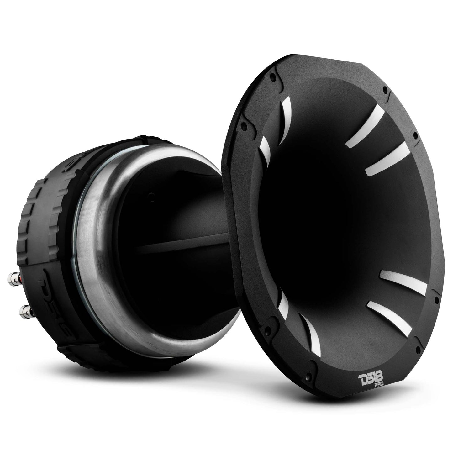 DS18 PRO-DKH4 PRO 3" Bolt On Throat Compression Driver with 4" Titanium VC and Horn 1000 Watts 8 Ohms