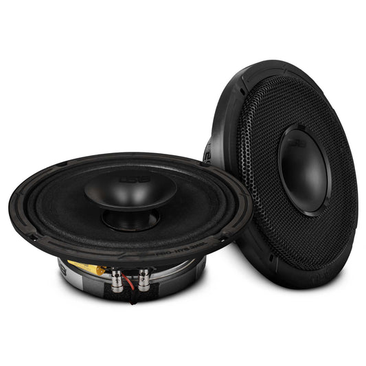 PRO 8" Hybrid Slim Loudspeaker with a 1" Compression Driver Horn | 200W RMS 2-Ohm