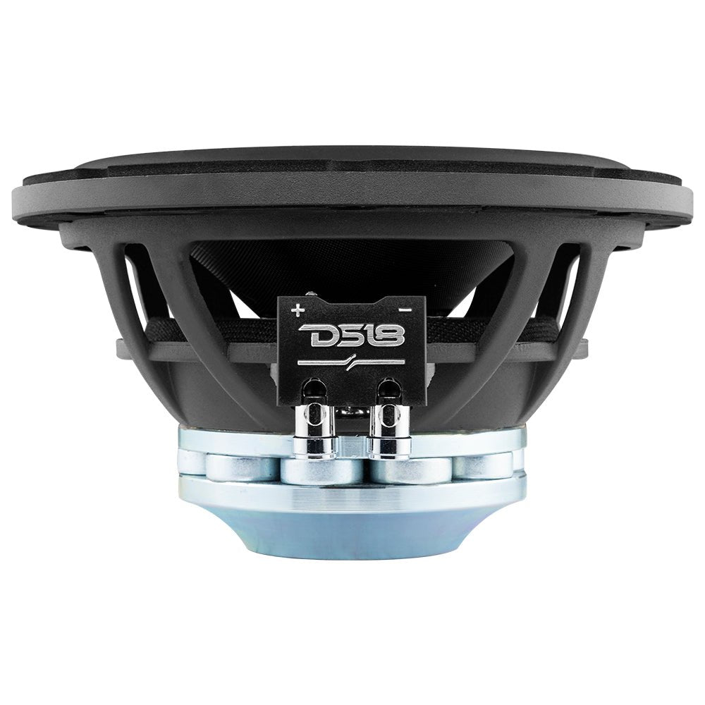 PRO 8" Neodymium Water resistant Carbon Fiber Cone Mid-Bass Woofer 250 Watts Rms 4-Ohm