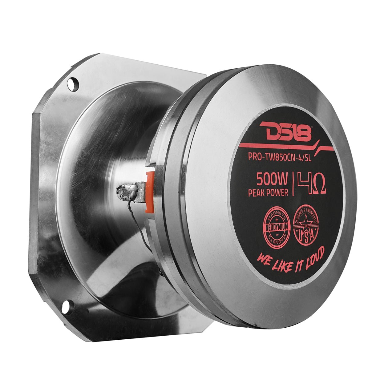 4" High Compression Tweeter | Neodymium Magnet | 4-Ohm