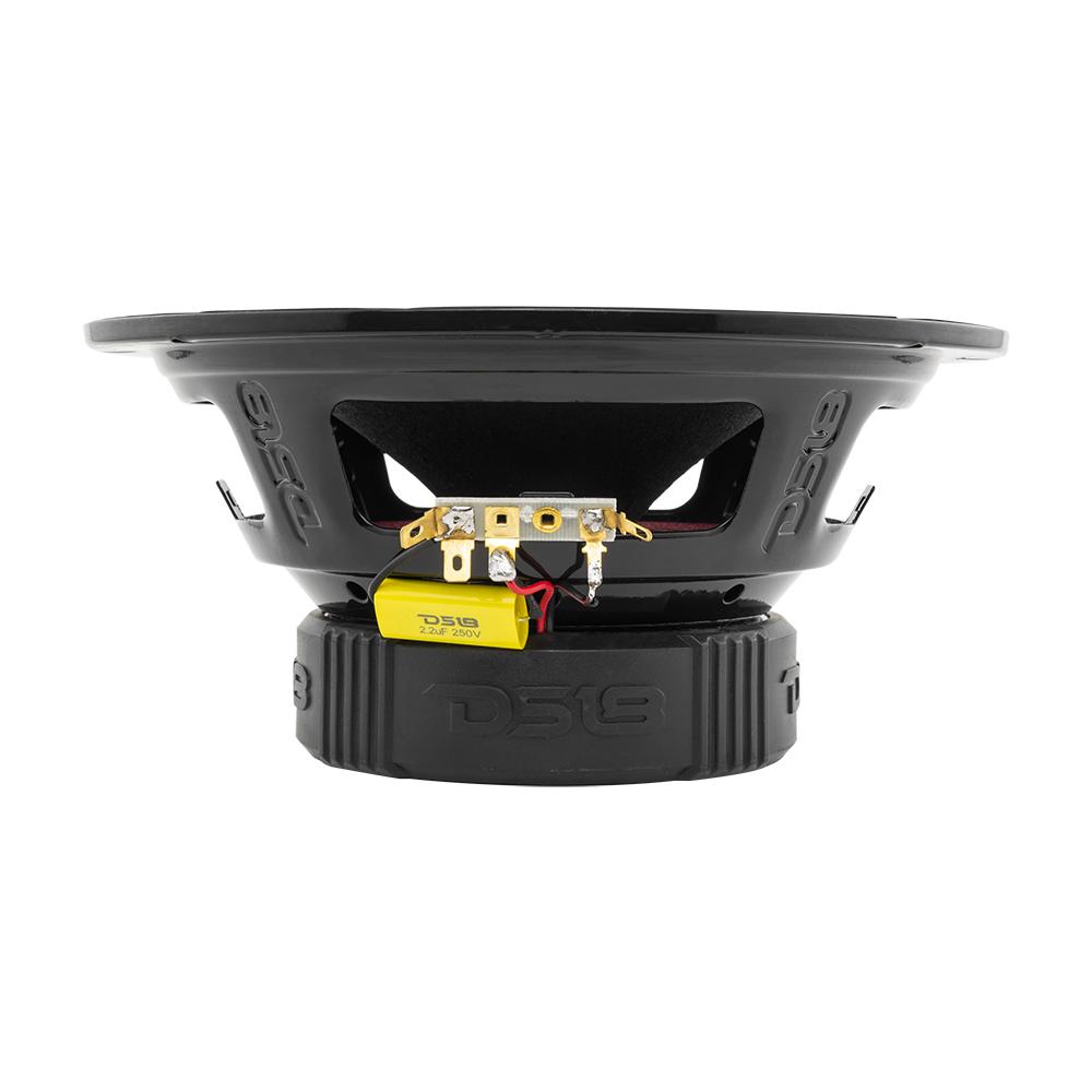 PRO-ZT 8" Coaxial Mid-Range Loudspeaker with Water Resistant Cone Built-in Bullet Tweeter and Grill | 275W RMS 4-Ohm