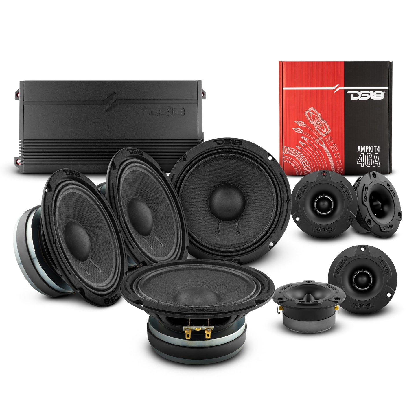 Stage1 Pro Audio Midbass Package