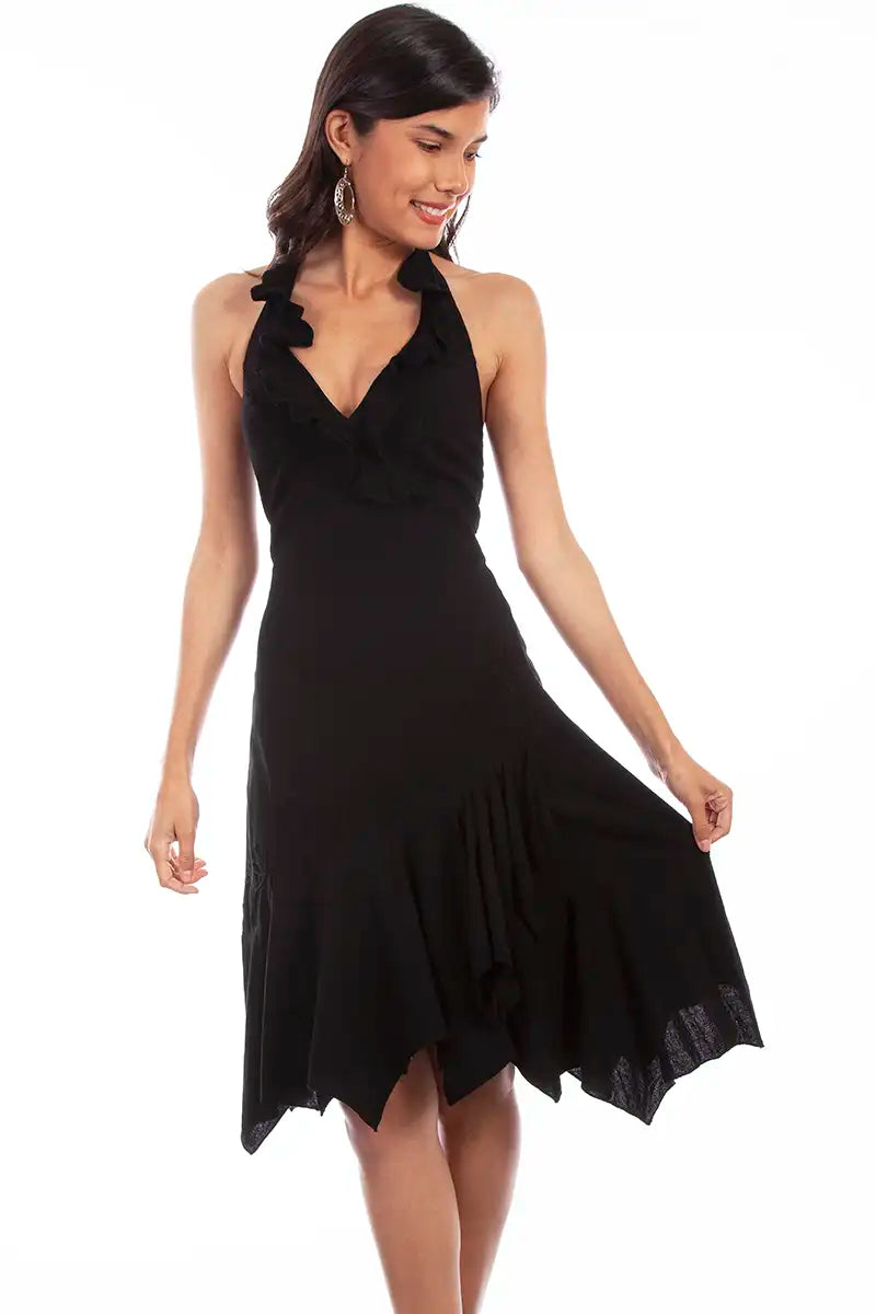 Scully Cantina Halter Top Dress (PSL-054) - Women's Sundress