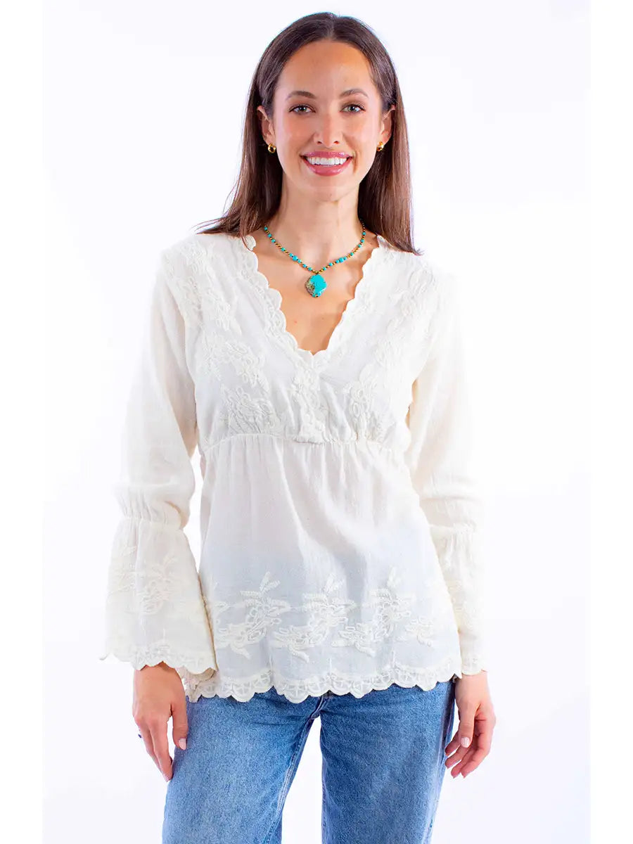 Scully Cantina Blouse (PSL-221) - Women's Shirt