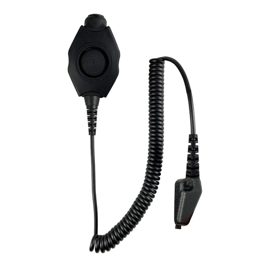 Tactical Radio Push to Talk(PTT) for Headset: NATO/Military Wiring, Gentex, Ops-Core, OTTO, 3M Peltor ComTac, XPI, Helicopter, & More - All Kenwood Multi-Pin TK & NX Series