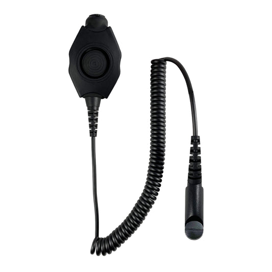 Tactical Radio Amplified Adapter/PTT for Headset: NATO/Military Wiring, Gentex, Ops-Core, OTTO, 3M Peltor ComTac, XPI, MSA, Helicopter, & More - Harris: XL-150/P, XG-100/P, XL-185/P/Pi, XL-200/P/Pi, XL-400