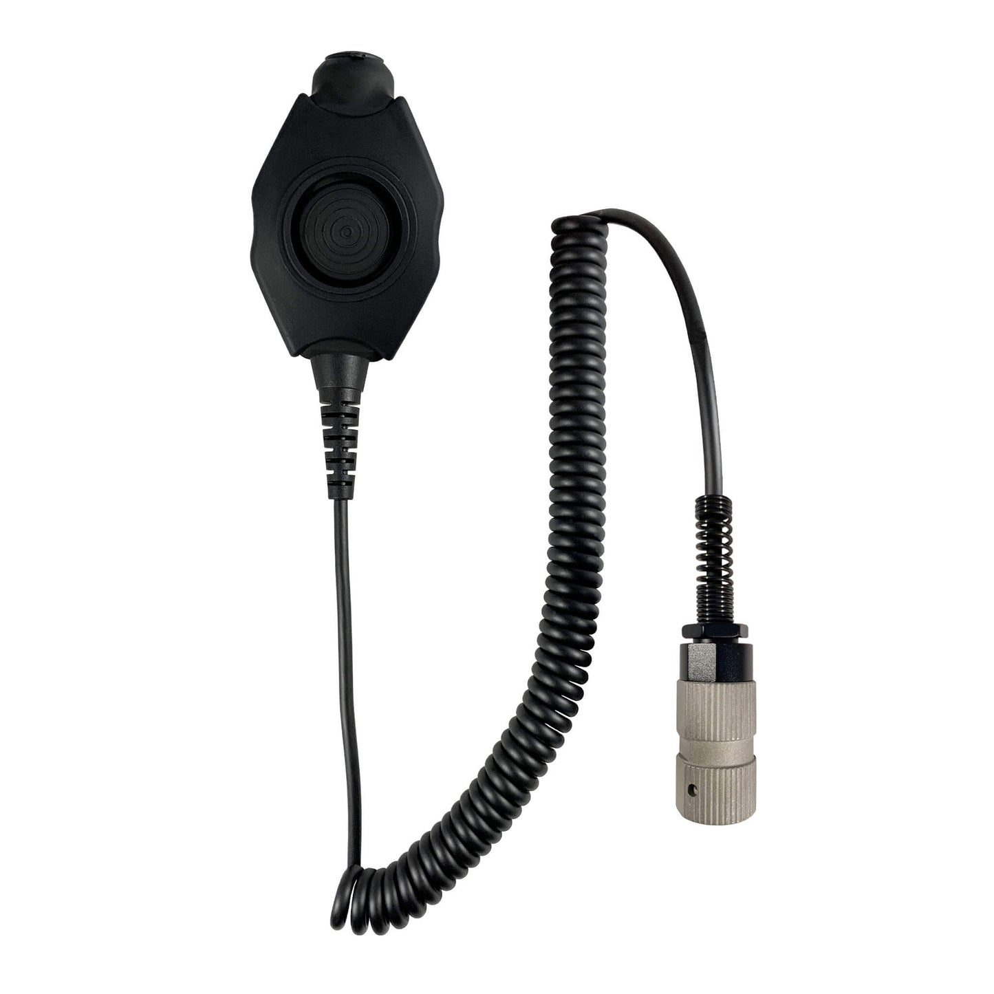 Tactical Mic / Earpiece / Tactical PTT Adapter Kit - Harris, Thales, Tri, PRC, Falcon Series, MBITR Series, (NATO U229/U329 Connector)