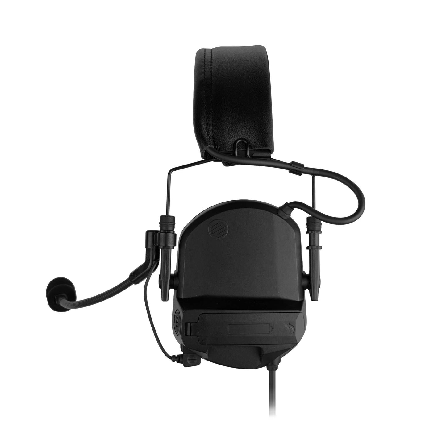 PolTact V1 Tactical Comms Headset w/ Active Hearing Protection & Quick Disconnect (Hirose) Adapter - Motorola: XTS Series, HT/JT1000, MT/MTS2000, MTX838/900/8000/9000, PR1500 & More