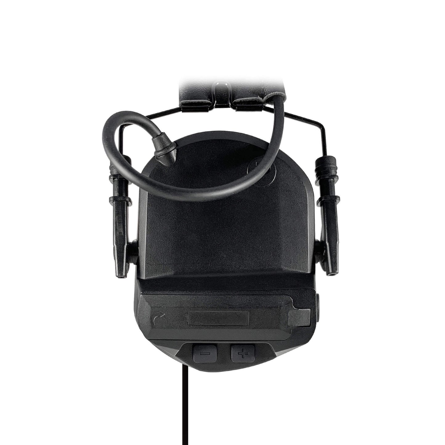 PolTact V1 Tactical Comms Headset w/ Active Hearing Protection - Harris/Thales/Tri- PRC, Falcon Series, MBITR Series, (NATO U229/U329 Connector)