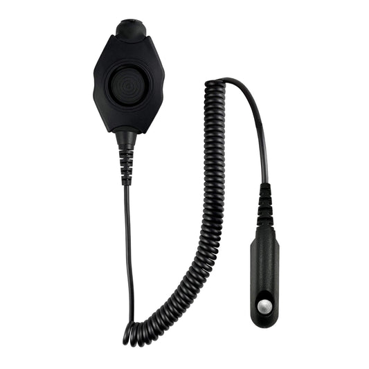 PolTact V1 Tactical Comms Headset w/ Active Hearing Protection - BaoFeng: UV9G, UV9R, UV9R Plus, UV9R Pro, BF-A58, BF-558, BF-N9, UV-XR, GT-3WP, BF-9700, UV-5S, BF-R760, UV-82WP