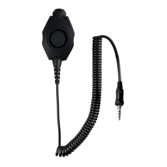 Tactical Radio Amplified PTT for Headset: NATO/Military Wiring, Gentex, Ops-Core, OTTO, 3M Peltor ComTac, XPI, MSA, Helicopter, & More - Vertex Standard, Yaesu, Horizon, Icom: VX-6R/7R, HX210/400IS/380/40/870 Marine, IC-4300/M25/FT207R, EVX-S24