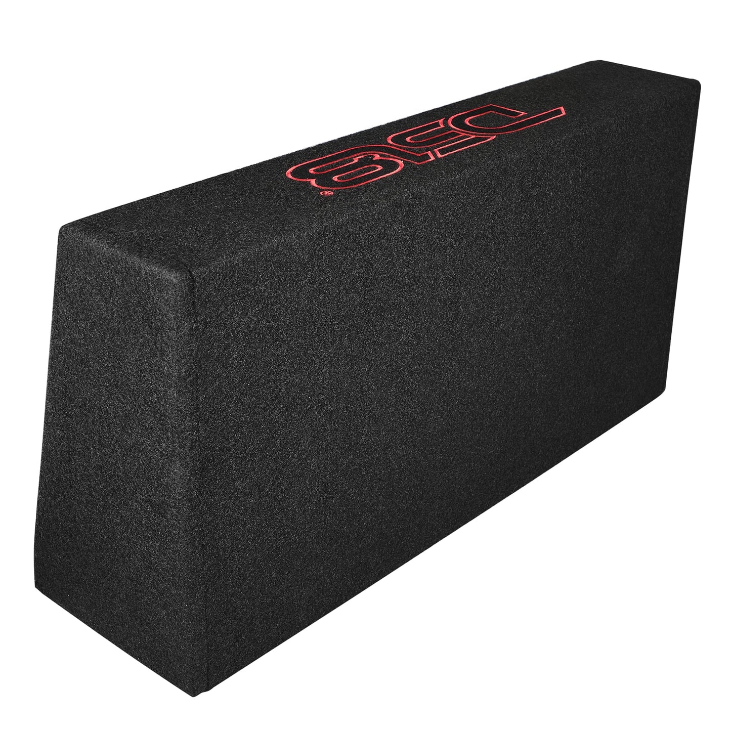 10" Active Subwoofer Shallow Enclosure with 10" Passive Subwoofer For Pickup Trucks
