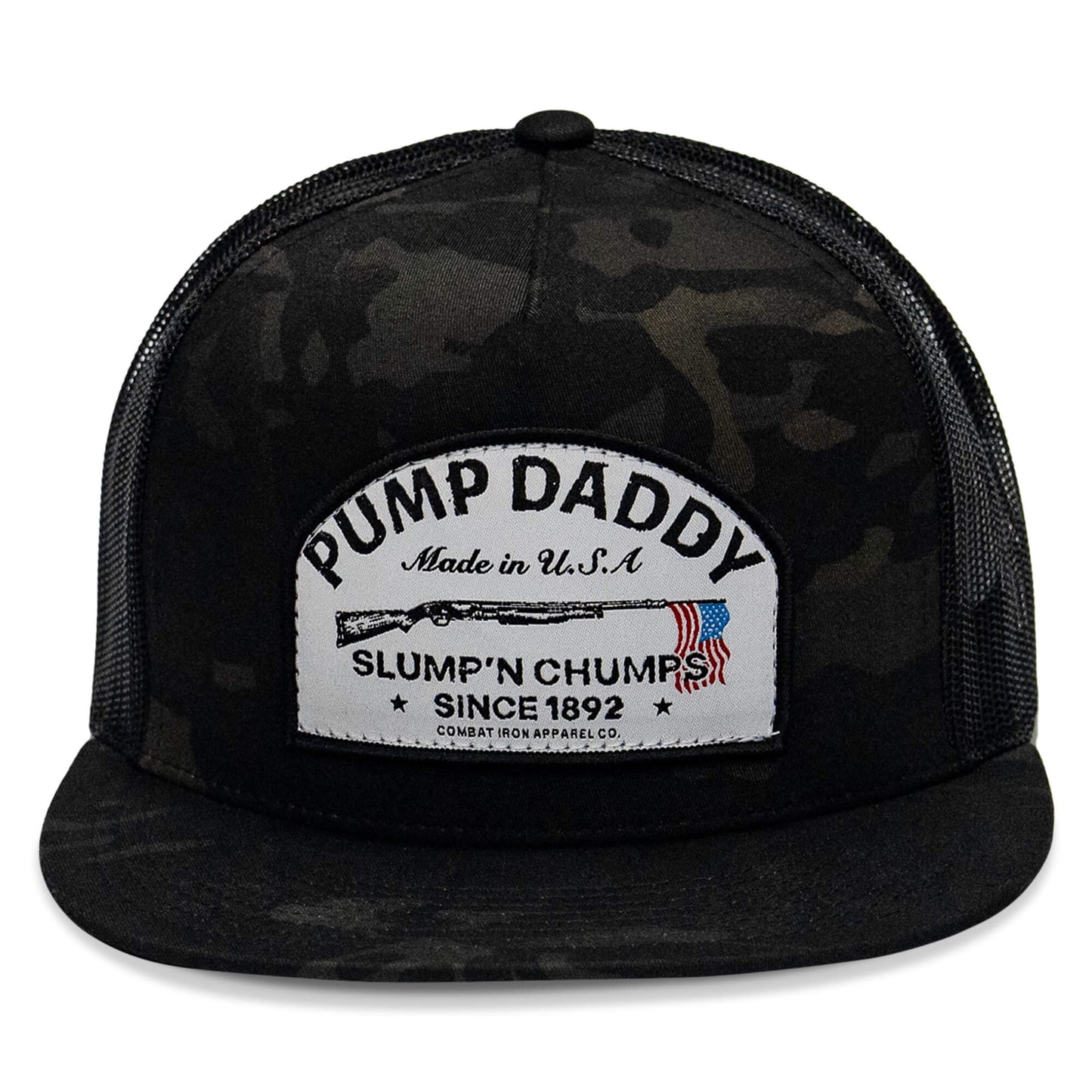 Pump Daddy Original Patch Flat Bill SnapBack Hat