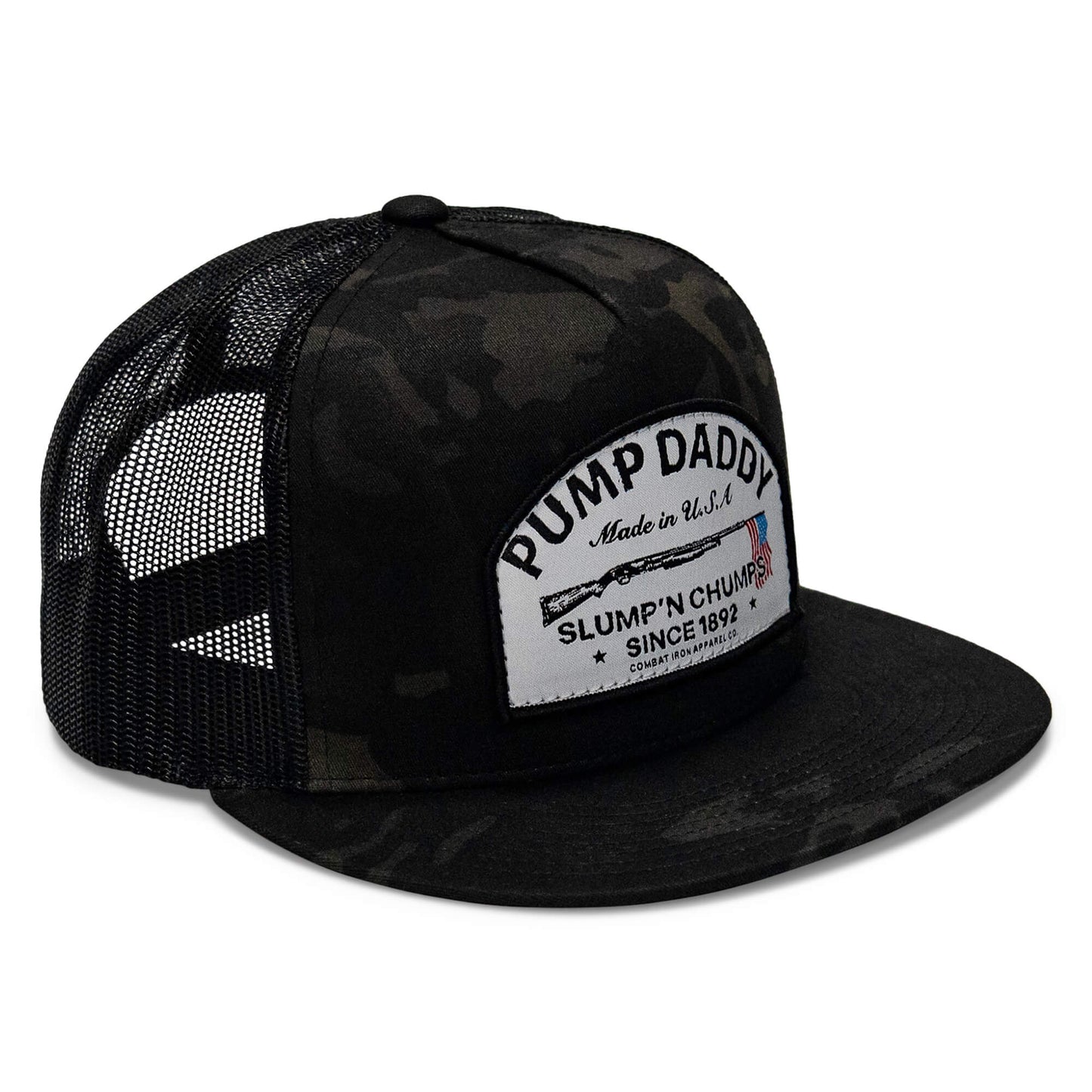 Pump Daddy Original Patch Flat Bill SnapBack Hat