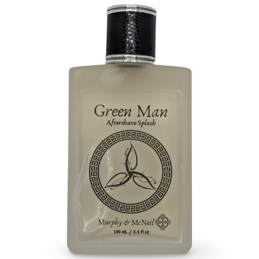 Green Man (Fougere) Aftershave Splash - by Murphy and McNeil
