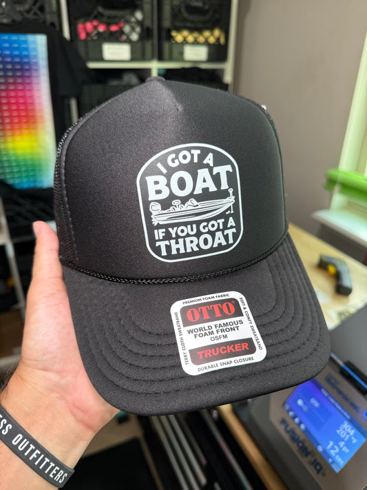 I Got A Boat Trucker Hat