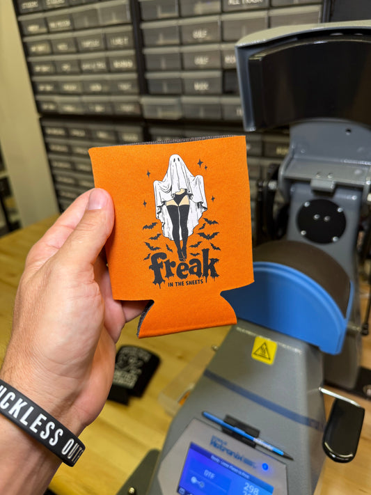 Freak in  the Sheets Koozie