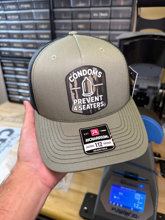 Condoms Prevent 4 Seaters Hat