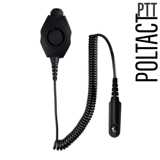 Tactical Radio Adapter/PTT for Headset: NATO/Military Wiring, Gentex, Ops-Core, OTTO, 3M Peltor ComTac, XPI, Helicopter, & More - Motorola: HT750/1250/1550, MTX850/950/960/8250/9250, PR860 & More