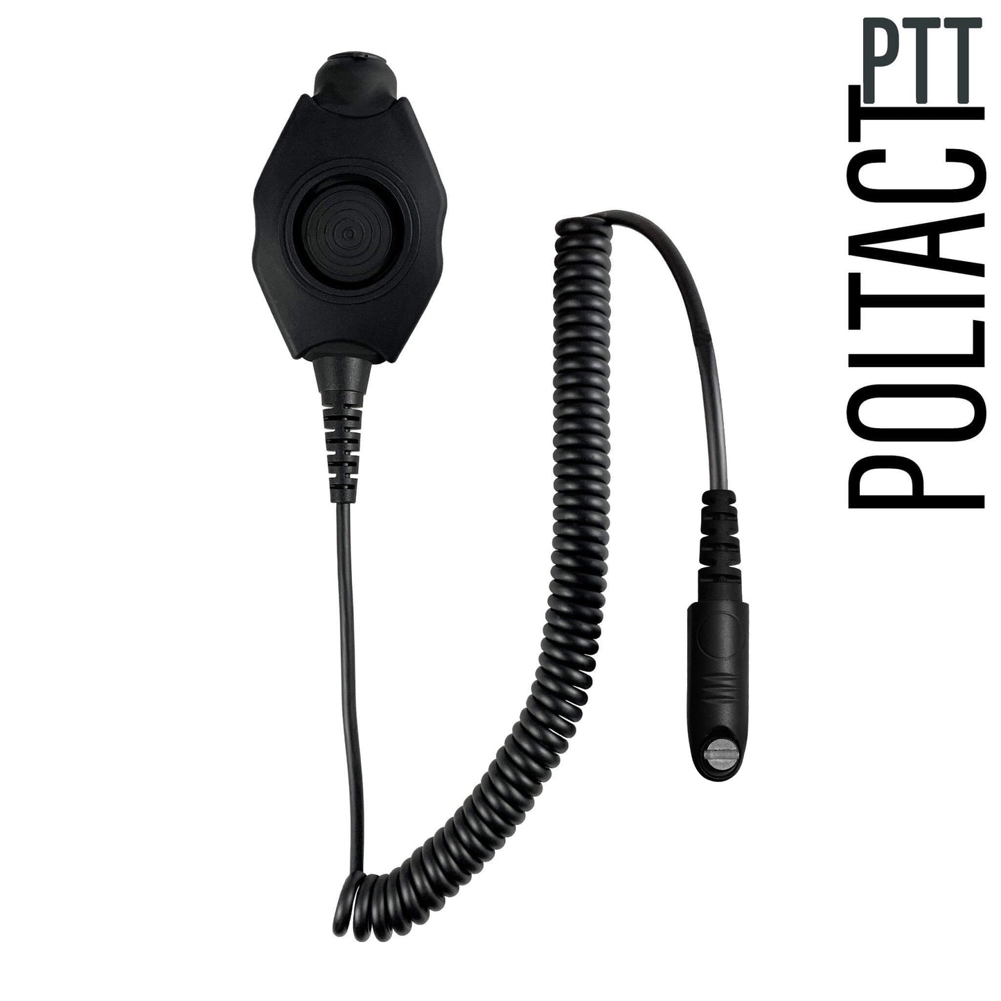 Tactical Radio Adapter/PTT for Headset: US/Civilian/"Peltor" Wiring, Select ComTac III, XPI Models & Select Helicopter Headsets - Motorola/Retevis/Ailunce: Select EX500/600 & GP Series, RT Series, HD1, HD2, Siyata, Simoco & More