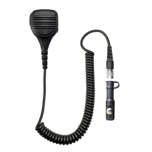 Loud Quick Disconnect (Hirose) Speaker Hand Mic- Hytera: PT-580, PD7 Series, PD982 & More