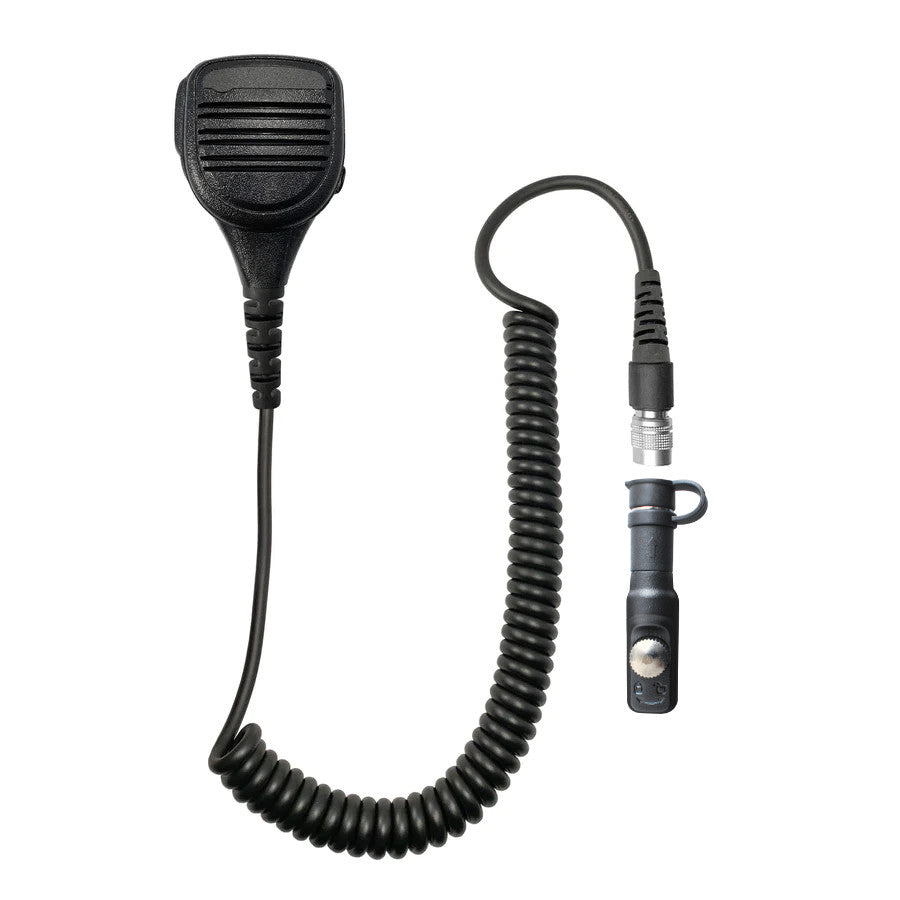 Loud Quick Disconnect (Hirose) Speaker Hand Mic- Harris HDP150, HDP100 Momentum & More