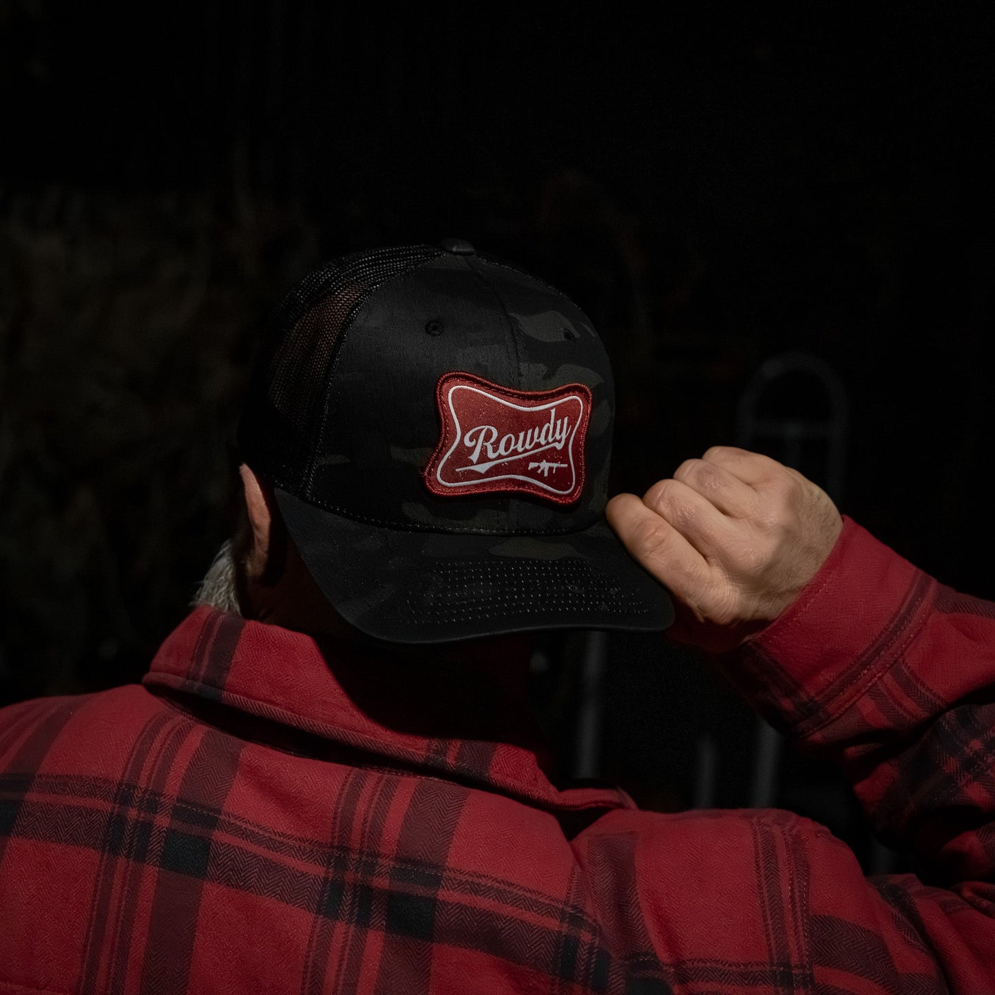 Rowdy Beer Logo Patch Snapback Hat
