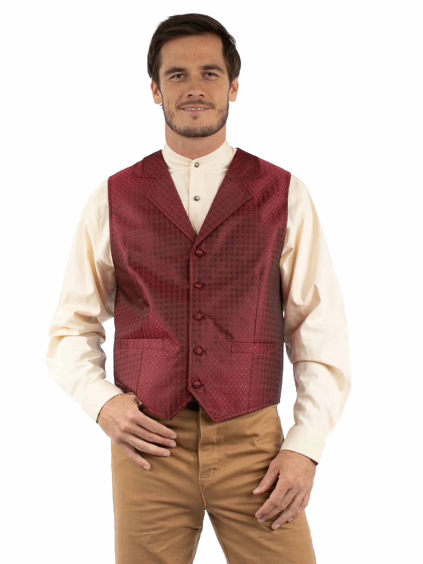 Scully Garnet (RW361) – Men's Vest