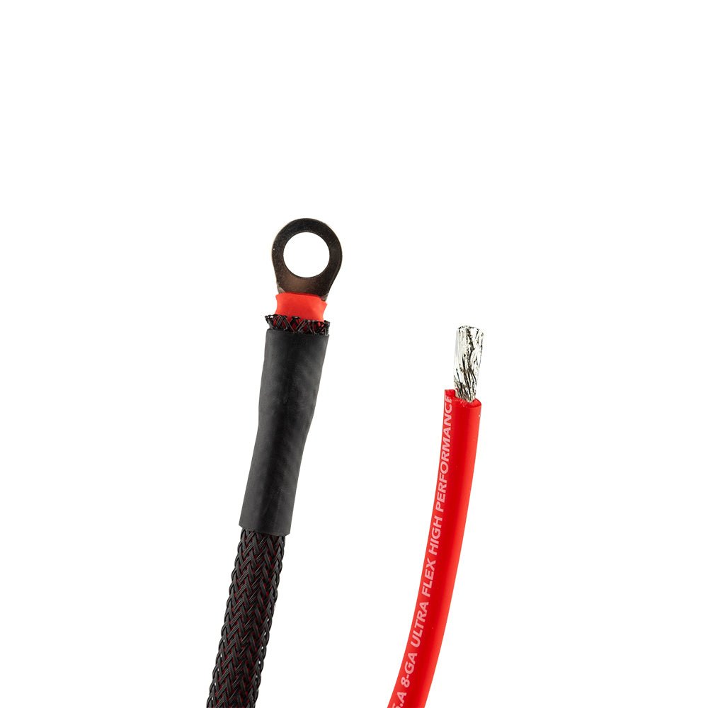 8-GA Ryder OFC Amplifier Installation Kit for Harley-Davidson