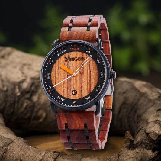 Handcrafted Texas Personalized Wooden Watch