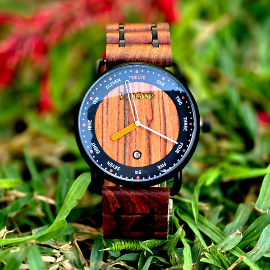 Handcrafted Texas Personalized Wooden Watch