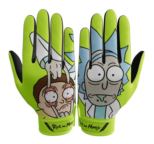 Rick and Morty Batting Gloves - Quantum Orbit by Phenom Elite