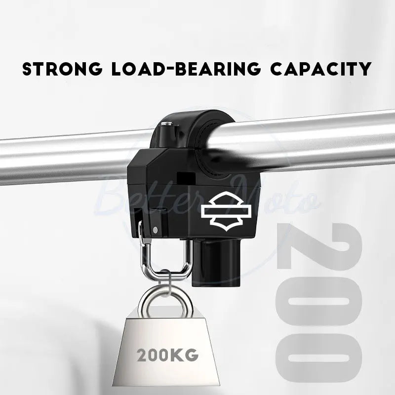 Motorcycle Helmet Lock Anti-theft Security Safety For Handlebar